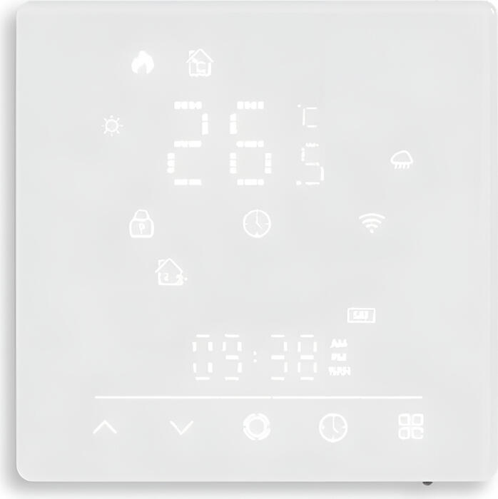 Moes Matter over WiFi Smart Thermostat Temperature Controller Water/ Gas Boiler 5A, White