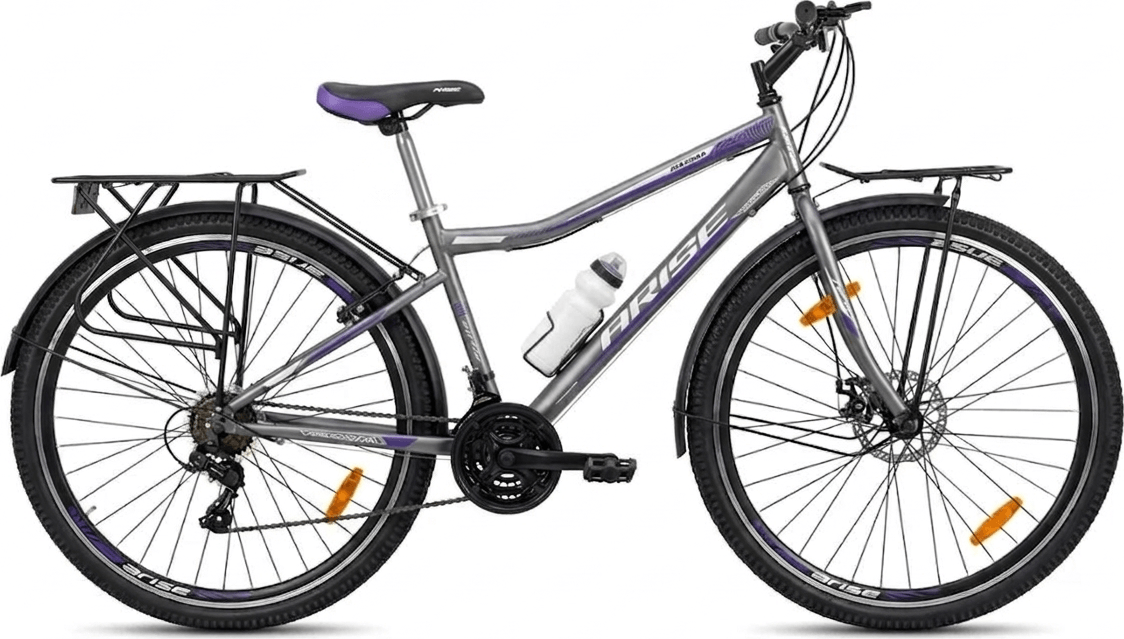Arise MTB 22, 24, 26, 29 gri/ violet - Biciclete > Roti 22 - 7/8 ani