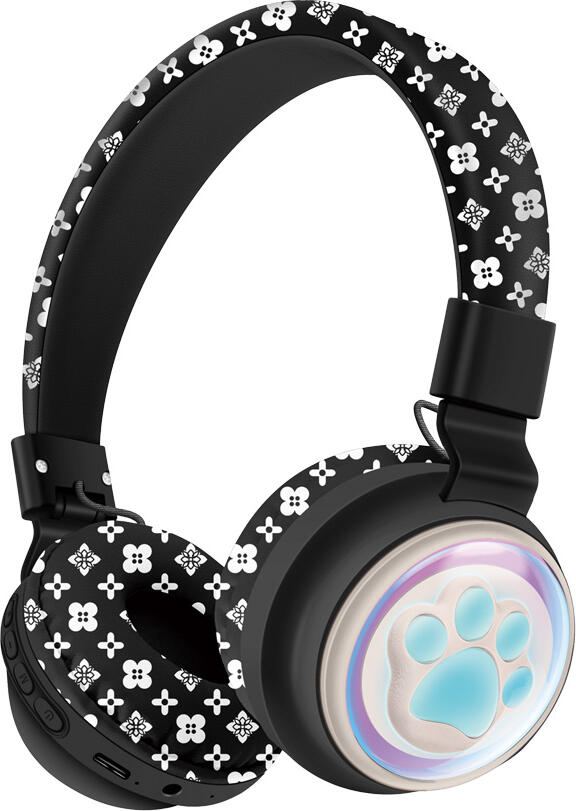 Musen Wireless Headphones on Ear AKZ-601D, BLACK