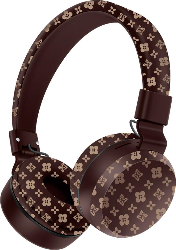 Musen Wireless Headphones on Ear LK-806, Brown