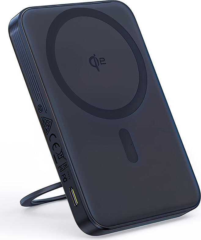 Baseus Power Bank Magsafe PicoGo Qi2 with Kickstand 5000mAh, 20w with cable Type-C 0.3m, Black