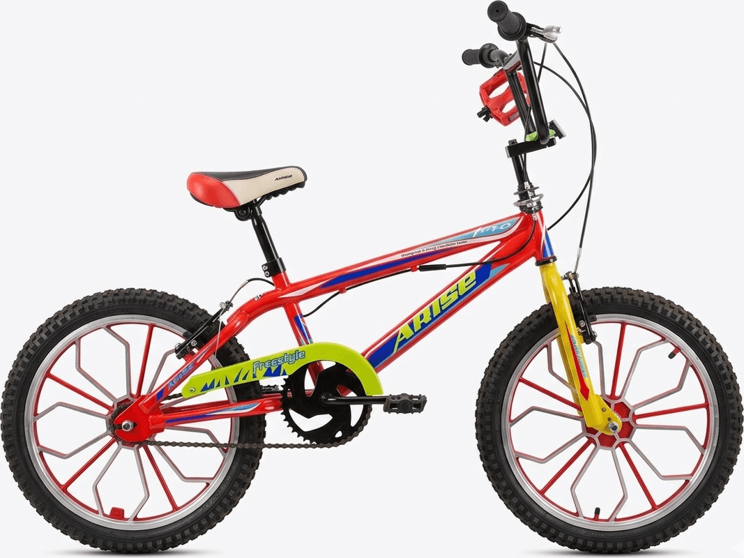 Arise BMX 20 rosu/ galben - Biciclete > Roti 20 - 6/8 ani