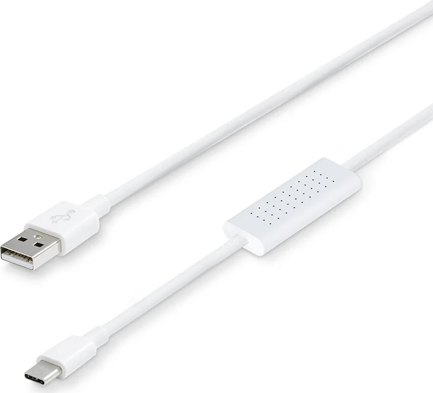 LinknLink THS Cable Temperature and Humidity Sensor for eMotion Pro Max Ultra, USB-C to USB-A, 2m, 0-50°C, 0-85% RH, White