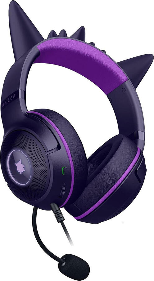 Razer Headset Kraken Kitty V2, Pokemon Gengar Edition