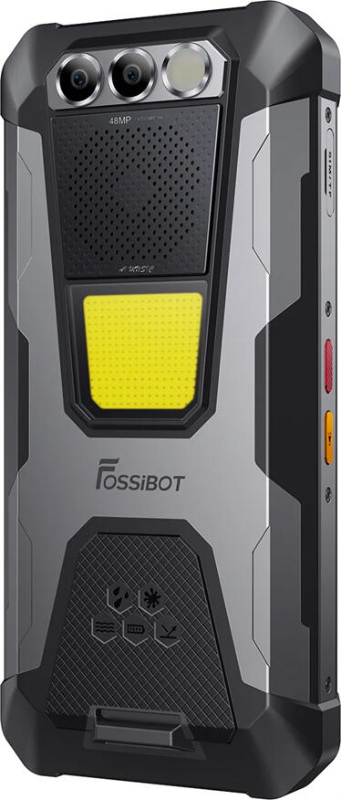 Защищенный смартфон FOSSiBOT F106 Pro, 6.58" FHD+ IPS, Helio G85, 15ГБ ОЗУ (8+7), 256ГБ ПЗУ, Аккумулятор 12000мАч, Камера 48МП, Ночное зрение, Android 14, IP68/IP69K