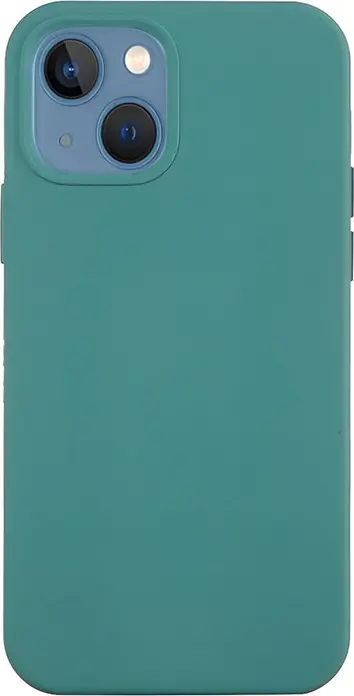 Husa Helmet WOO pentru iPhone 15 din Silicon Lichid Shockproof cu Captusala de Microfibra si Margini Raisate