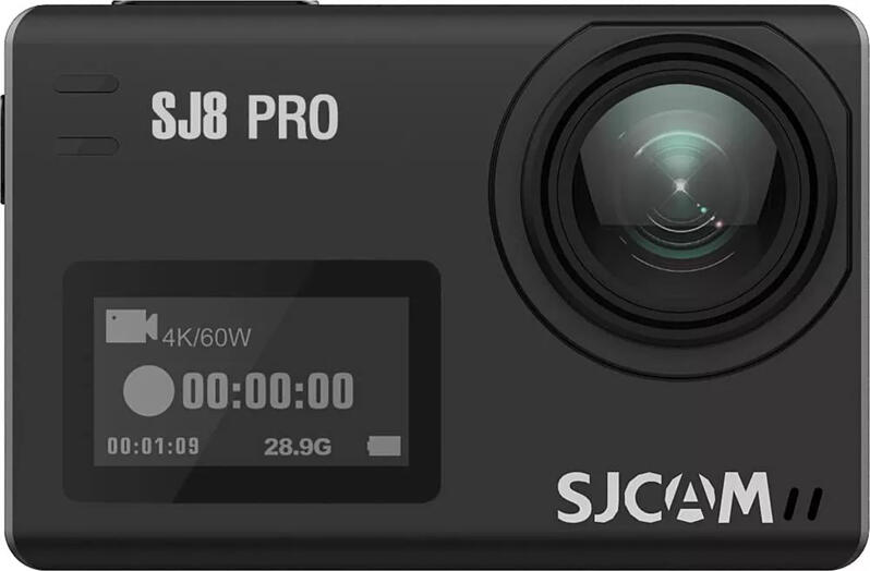 Camera Action SJCAM SJ8 Pro, Video 4K 60fps Ultra HD, Stabilizare EIS Giroscop 6 axe, FOV 170 Grade, WiFi Dual-band, Ecran Tactil 2.33 inch, Carcasă Etanșă