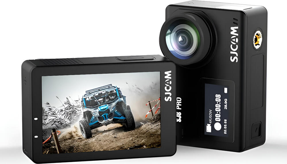 Camera Action SJCAM SJ8 Pro, Video 4K 60fps Ultra HD, Stabilizare EIS Giroscop 6 axe, FOV 170 Grade, WiFi Dual-band, Ecran Tactil 2.33 inch, Carcasă Etanșă