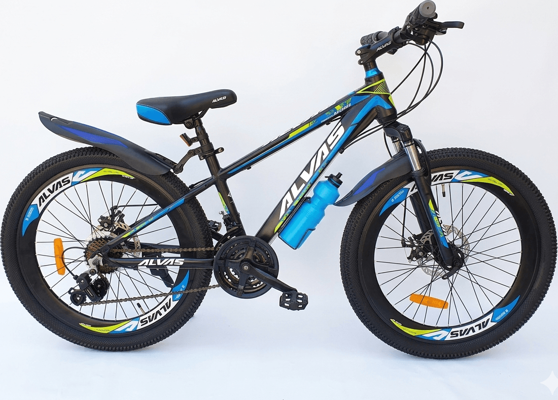 ALVAS Spider 24 albastru - Biciclete > Roti 24 - 9/12 ani