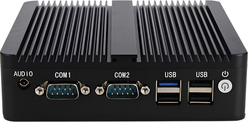 DMLink Mini Industrial PC Intel Celeron N2830 8GB RAM 256GB SSD Dual Gigabit LAN Fanless Aluminum Chassis WiFi 4G Support VGA HDMI COM