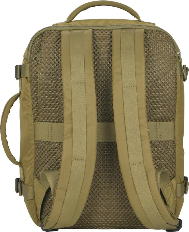 Tucano Tugo M Premium Recycled Nylon Backpack for 15.6 inch Laptop or 16 inch MacBook Pro, 23L Capacity, Cabin Size, Green