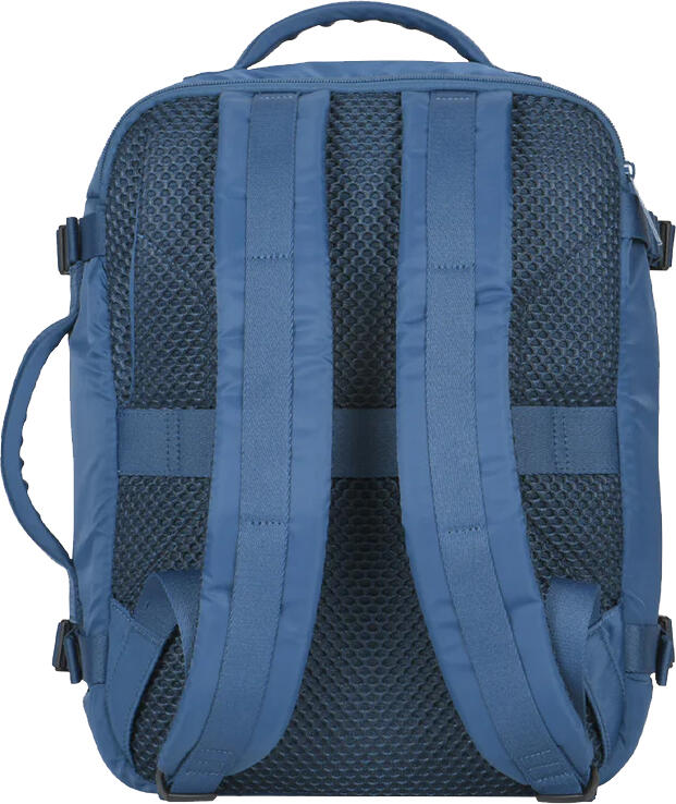 Rucsac de Calatorie Tucano Tugò M Cabina, Nylon Reciclat, 23L, pentru Laptop 15.6 inch sau MacBook Pro 16 inch, Suport AirTag, Sky-Blue
