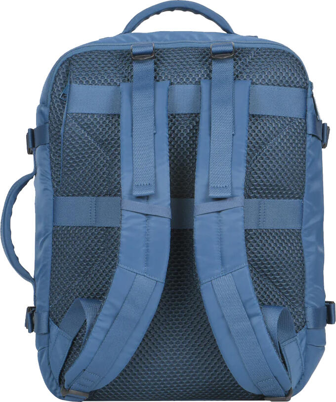 Tucano Tugo ML Premium Cabin Backpack for Laptops up to 17.3 inches, 28.5L Recycled Nylon Luggage, AirTag Holder, Detachable Passport Holder
