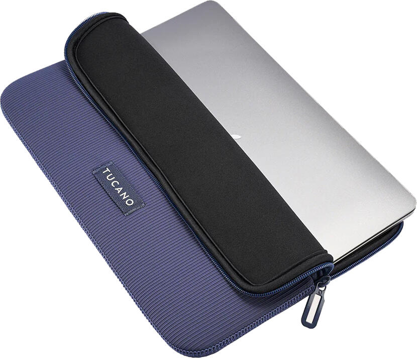 Tucano Colore 2 Laptop Sleeve, 4mm Neoprene, Shock and Scratch Resistant, Anti-Slip System, for 13.3" and 14" Laptops and MacBooks