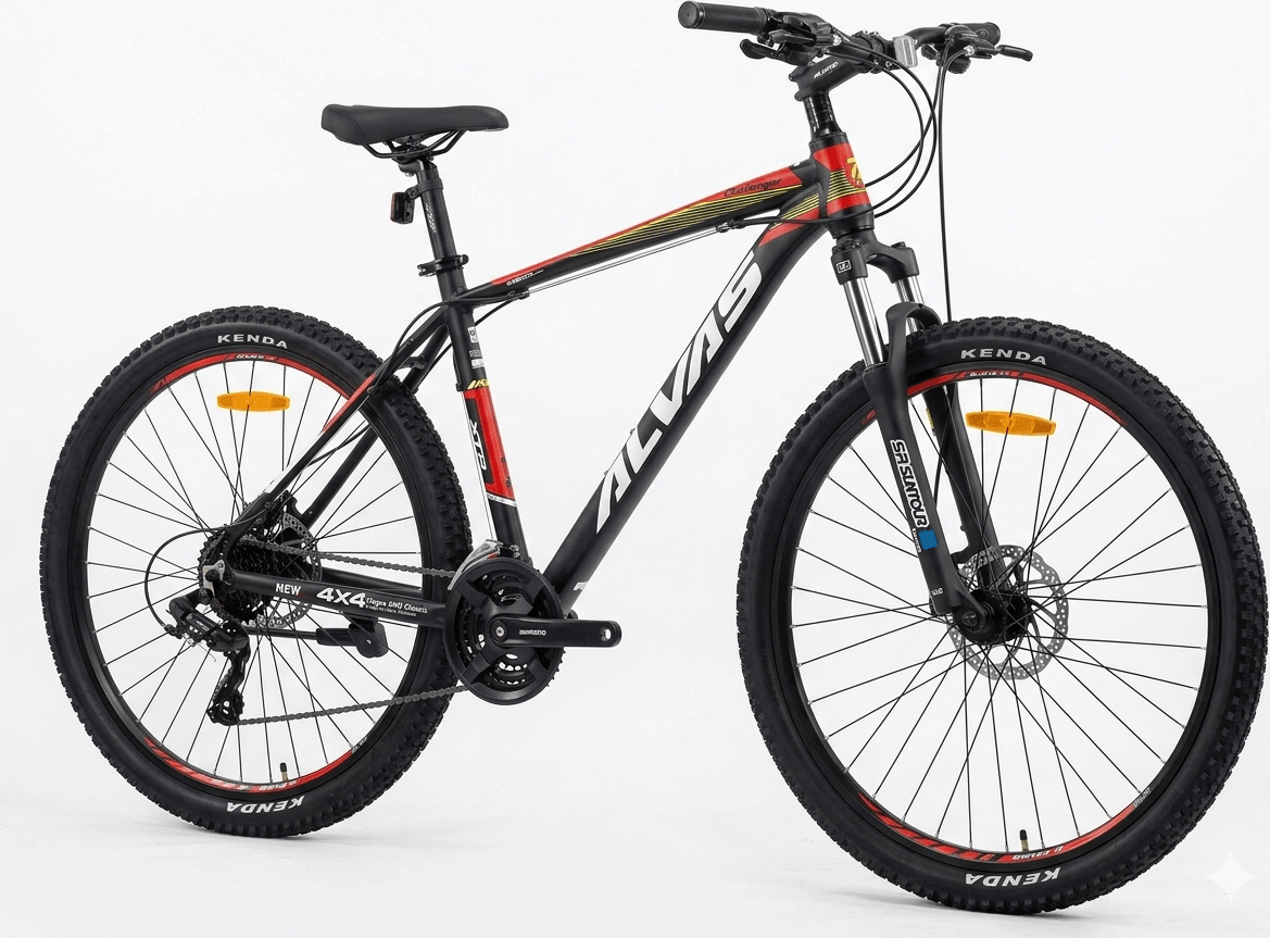 Alvas Challanger  27.5 Negru/Galben cu detalii Roșii - Biciclete > Roți la 27.5