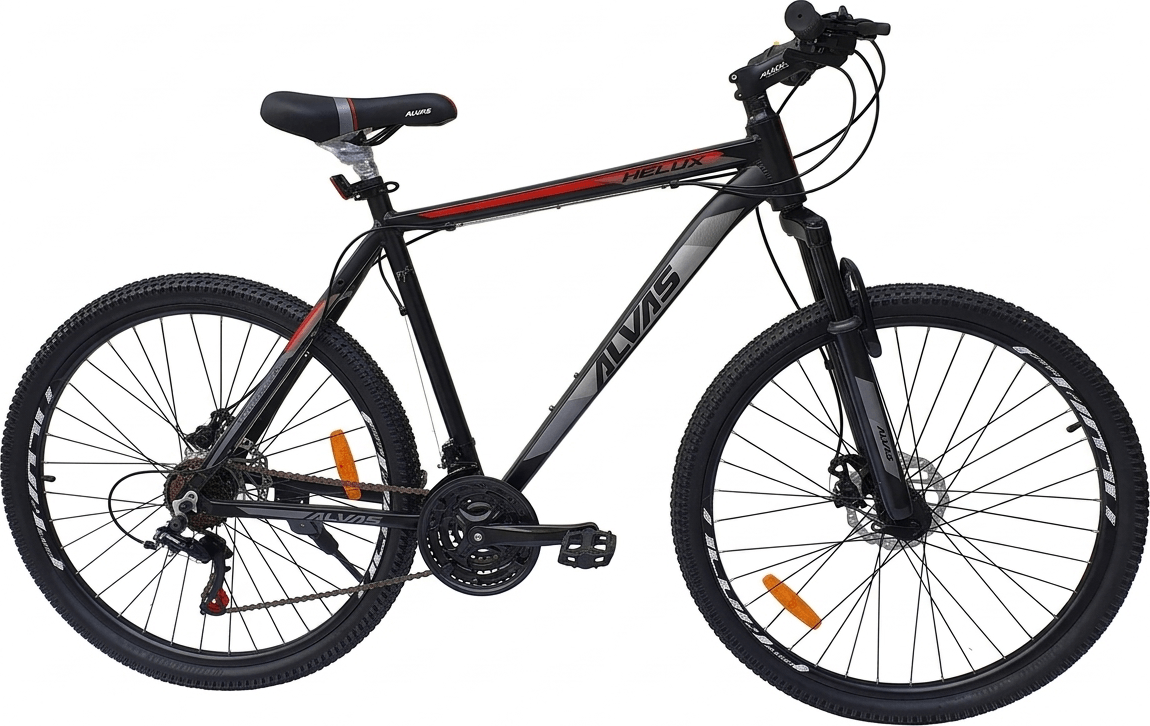 Alvas Helux 27.5 gri/rosu - Biciclete > Roți la 27.5
