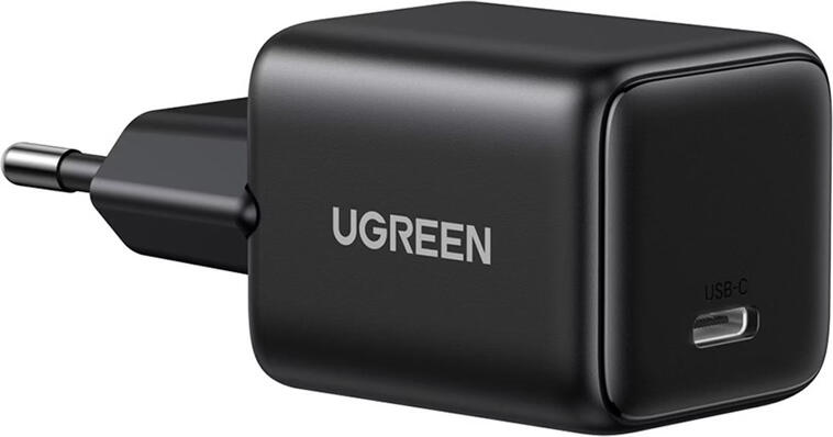 Încărcător de perete UGREEN X513 GaN 30W Max USB-C PD 3.0 QC 4.0 PPS Încărcător Rapid pentru iPhone, Samsung, Android, Huawei, Xiaomi, Negru