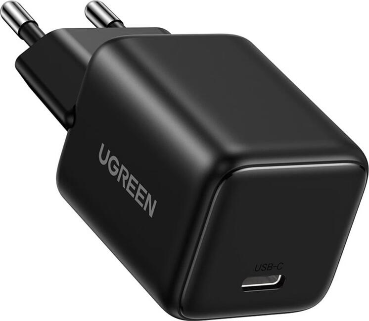 UGREEN Wall Charger GaN Type-C 3A 30W QC4.0 X513, Black