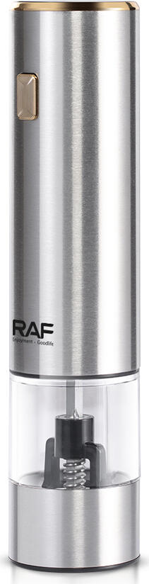 Raf Pepper Grinder R.7141, Stainless Steel