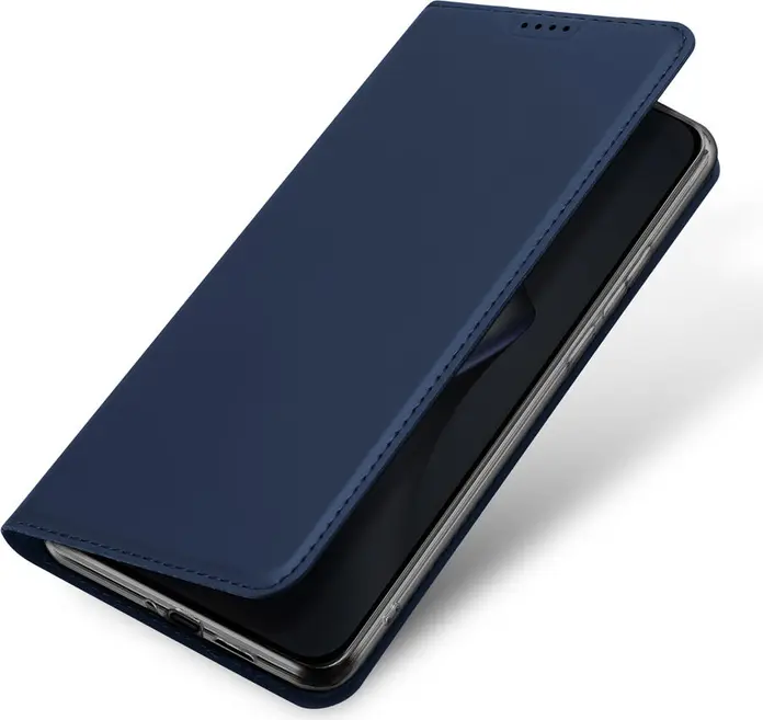 Чехол-книжка DUX DUCIS SKINPRO для Xiaomi 15T, цвет синий, кожаный PU противоударный кейс с TPU вставкой, слотом для карт и функцией подставки