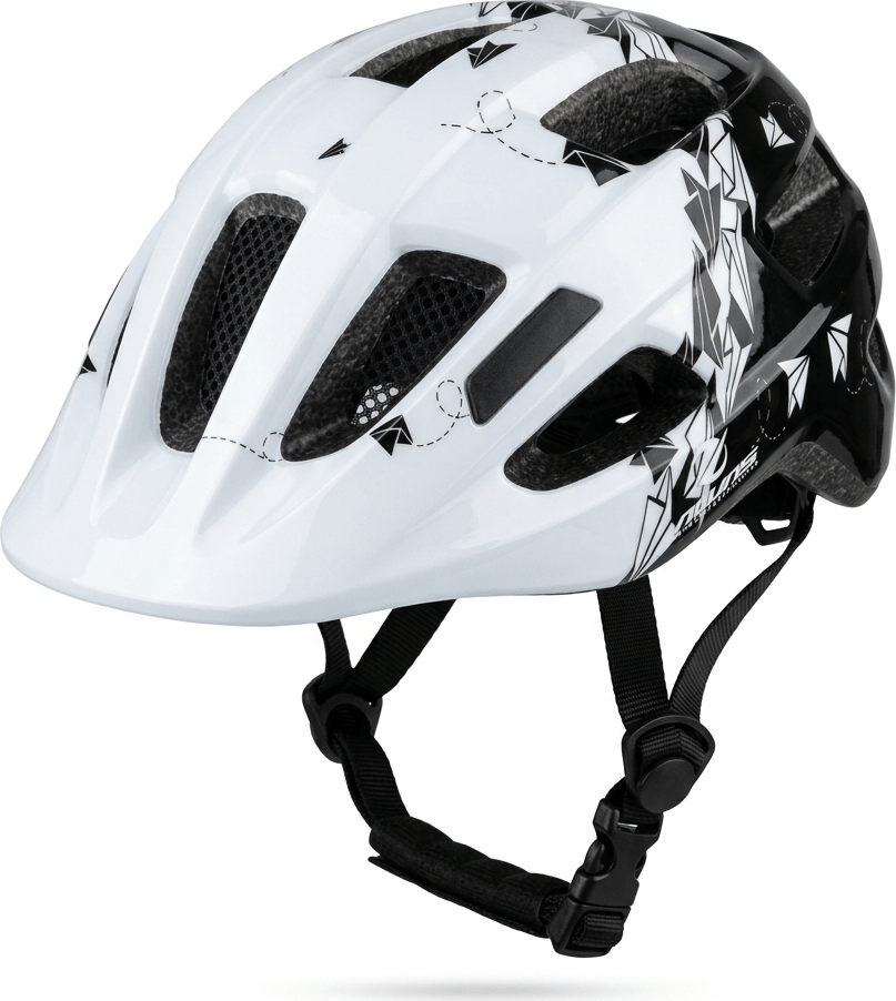 Casca Alvas G copii, albă cu Avioane de Hârtie - Piese/Accesorii > Echipament de protecție