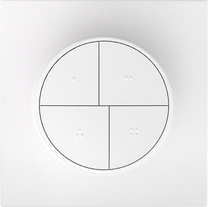 Sonoff SNZB-01M Zigbee 3.0 Smart Scene Button Orb, 4-in-1 Wireless Remote Control, Single/Double/Triple/Long Press, PC Material, 50mm Diameter