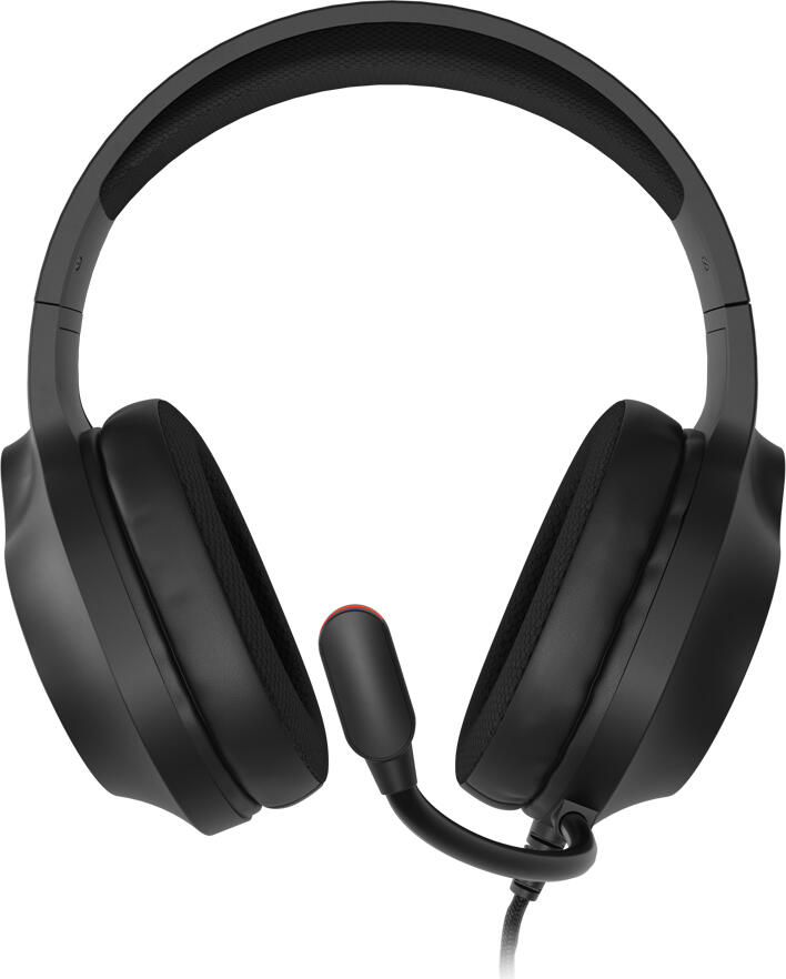 Casca Gaming Genesis Neon 213, Over-Ear Closed-Back, Difuzoare 50mm, Iluminare RGB, Microfon Flexibil, Jack 3.5mm, Textil si Piele Ecologica, Negru