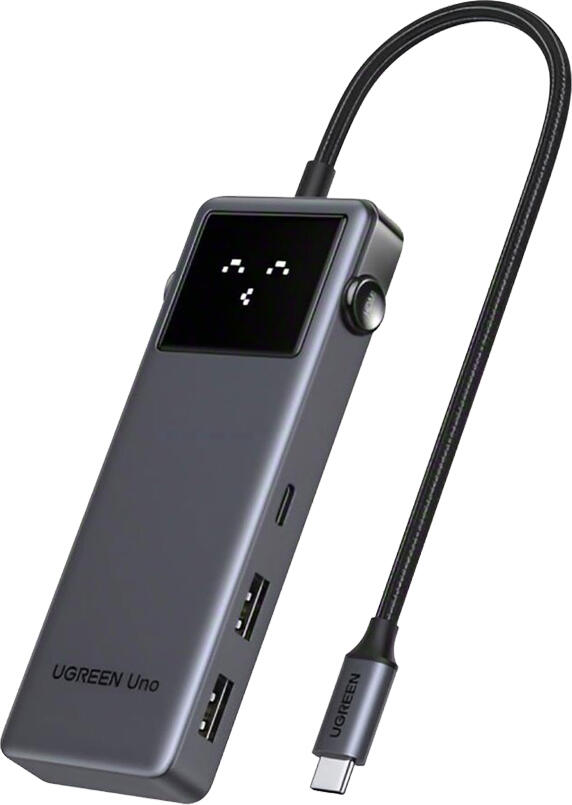 UGREEN HUB 7in1 Type-C to 1×HDMI 4K@60Hz + 2*USB-A 3.0 + 1*USB-C 3.0 + SD/TF + PD | CM889, Gray