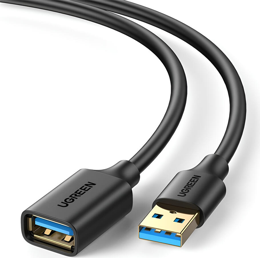 UGREEN USB 3.0 Extension Male Cable 3m | US129, Black