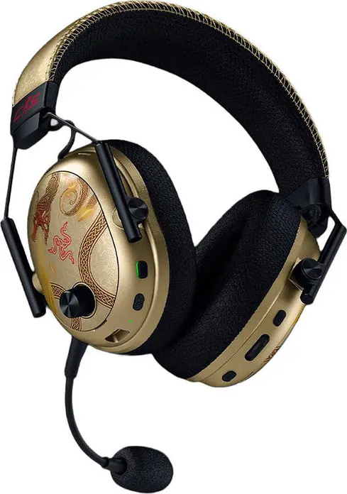 Razer BlackShark V3 Pro Wireless Gaming Headset, Black, TriForce Bio-Cellulose 50mm Drivers, HyperSpeed Gen-2, Bluetooth, ANC, THX Spatial Audio, PC/Console