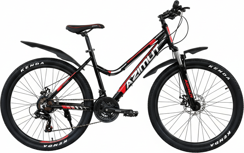 Azimut 26 rosu/ negru - Biciclete > Roti la 26