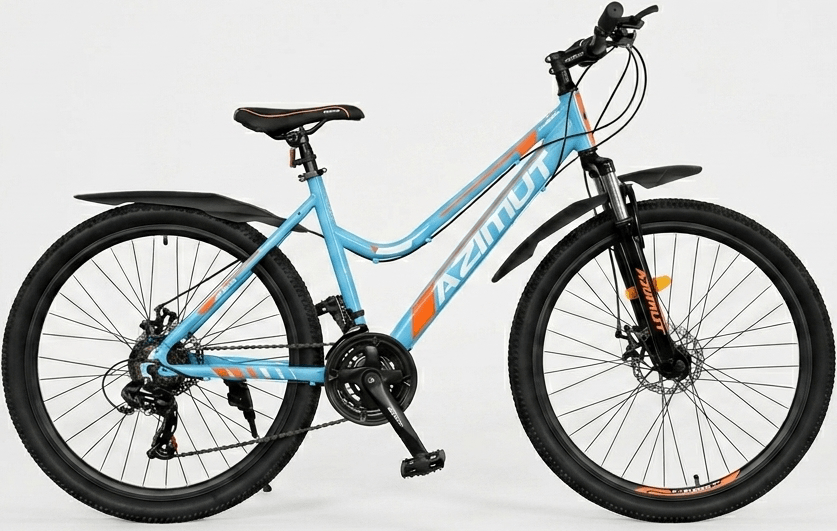 Azimut 26 albastru - Biciclete > Roti la 26