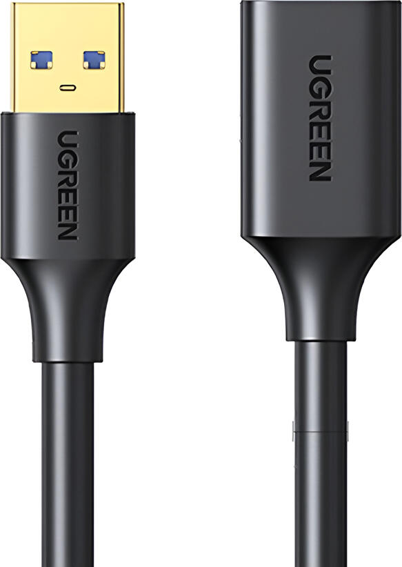UGREEN USB 3.0 Extension Male Cable 5m | US129, Black