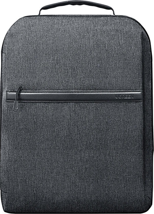 UGREEN B02 Laptop Backpack for 15.6 inch Laptops, 600D Oxford Water-Resistant Fabric, YKK Zippers, Suede Lining, Shockproof, Dark Grey