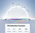 Stylus Inteligent UGREEN 90915 pentru iPad 2018-2022, Palm Rejection, Sensibilitate la Înclinare, Atasare Magnetica, Incarcare Rapida USB-C, Alb