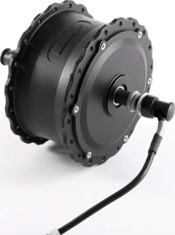 Motor Electric pentru Bicicleta, Butuc 750W 48V, Viteza Maxima 60-70 km/h, Motor Metalic Negru pentru Navetare Urbana si Drumuri Lungi
