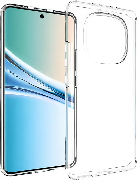 Прозрачный чехол WOO из мягкого TPU для Xiaomi Redmi Note 15 5G, противоударный тонкий защитный кейс, устойчивый к пожелтению WOOCSCXRN155GCL