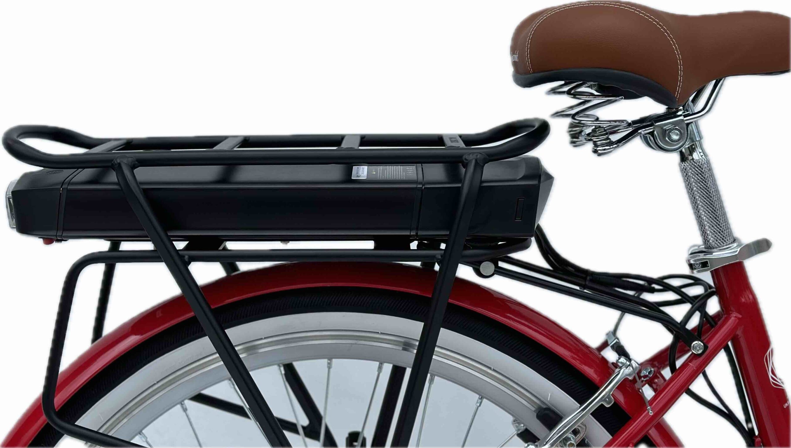 Bicicleta Electrica LUX (UA) 500W 36V 12.5Ah pentru Oraș, Viteza Maxima 35km/h, Frane cu Disc, Suspensie Reglabila, Display Digital EN06, Portbagaj