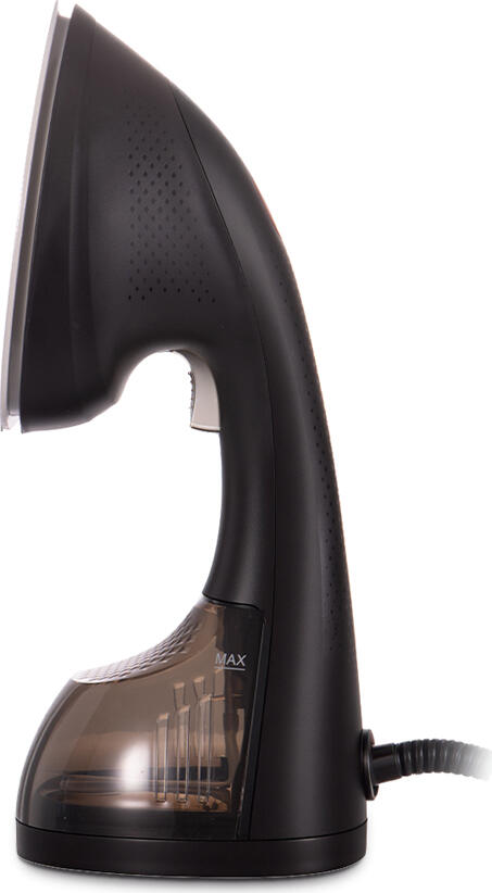 Fier de Calcat Vertical Portabil Raf R.18001, 1600W, Talpa Ceramica, Rezervor Apa 240ml, Jet de Abur Puternic, Negru