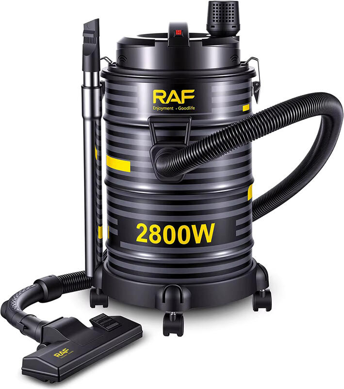 Raf Industrial Vacuum Cleaner R.8716, 2800W, Black