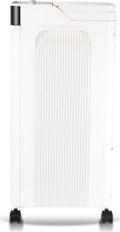 Raf R.943 Evaporative Air Cooler and Humidifier, 7L Removable Water Tank, 65W, 3 Fan Speeds, ABS Material, White, with Washable Filter and Castors