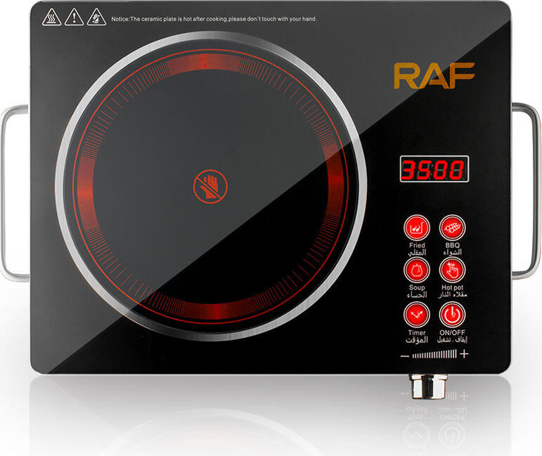 Raf Infrared Cooker R.8045B, 3500W, Black