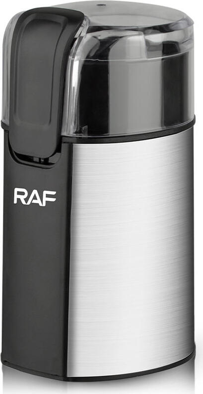 Râșniță electrică pentru cafea și condimente Raf R.7123, 280W, lame din oțel inoxidabil, capacitate 60g, pentru boabe de cafea, nuci și condimente
