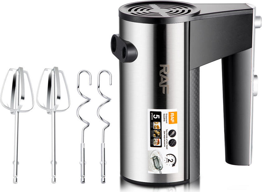 Raf Hand Mixer R.6690, Stainless Steel, 600W