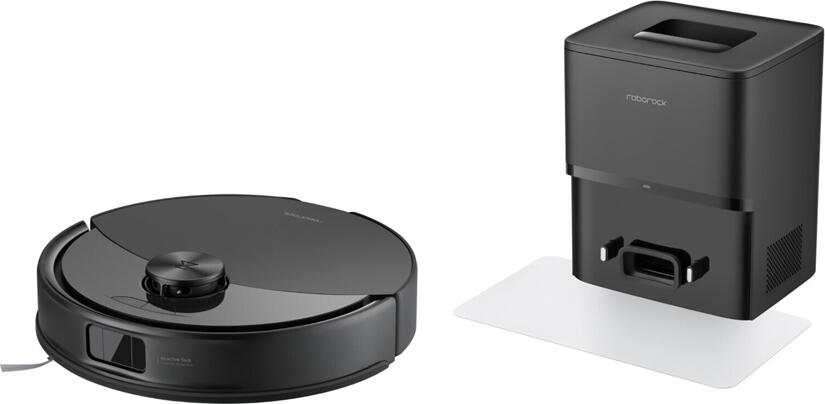 Roborock Q10 VF+ Robot Vacuum and Mop with Auto-Empty Station, 10,000 Pa Suction, VibraRise 2.0 Mopping, PreciSense LiDAR, 5,200 mAh Battery, Black