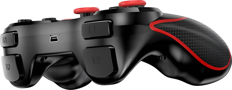 KAKU KSC-711 Wireless Bluetooth 5.0 Gamepad, Plug & Play Controller for Android, iOS, Smart TV, ABS Plastic, 400mAh Battery, with Phone Holder Clip