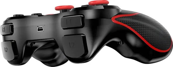 KAKU KSC-711 Wireless Bluetooth 5.0 Gamepad, Plug & Play Controller for Android, iOS, Smart TV, ABS Plastic, 400mAh Battery, with Phone Holder Clip