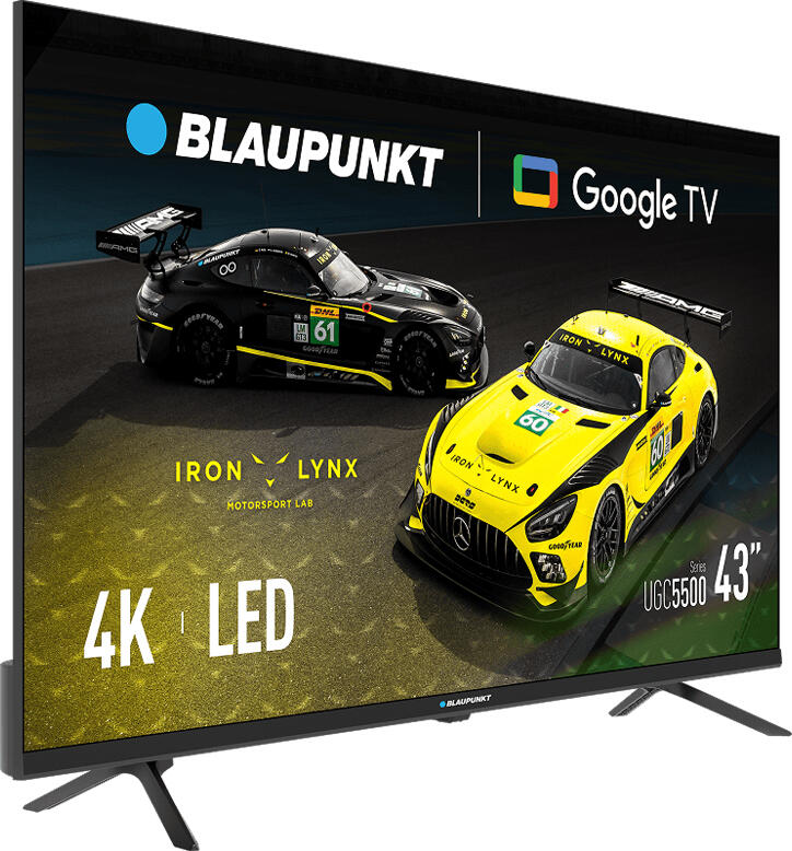 TV Blaupunkt LED 43", 109 cm, 43UGC5500, Smart Google TV, 4K Ultra HD
