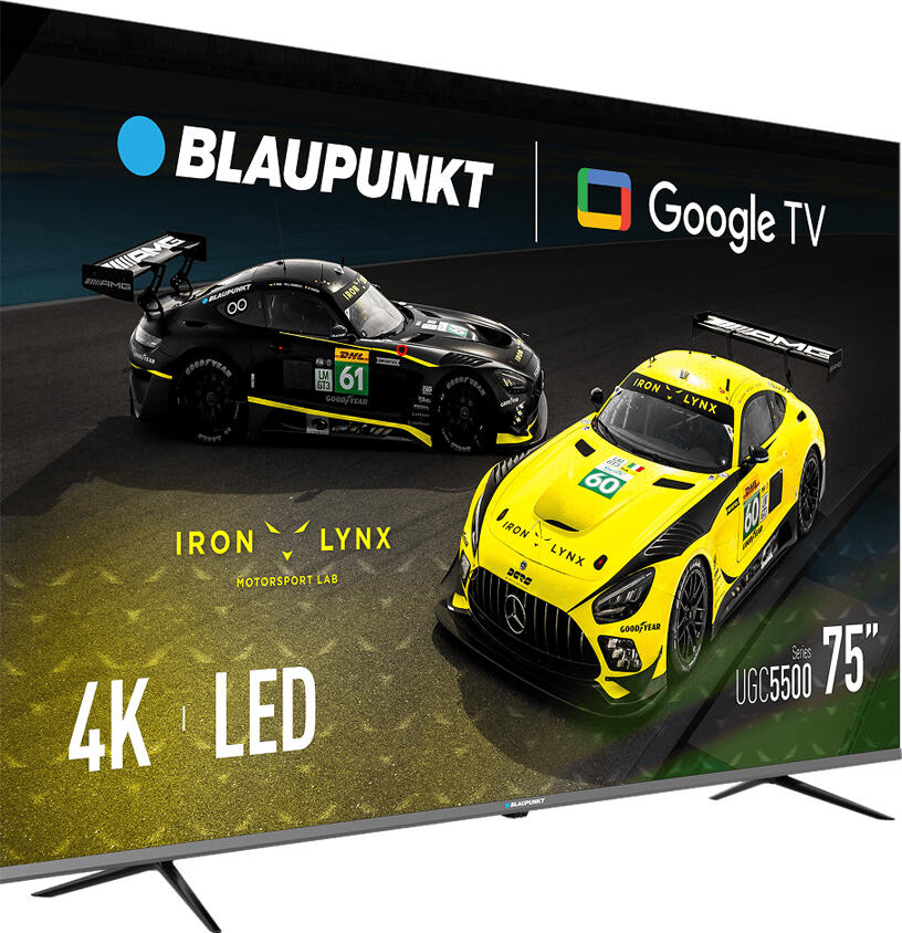 TV Blaupunkt LED 75", 190 cm, 75UGC5500, Smart Google TV, 4K Ultra HD