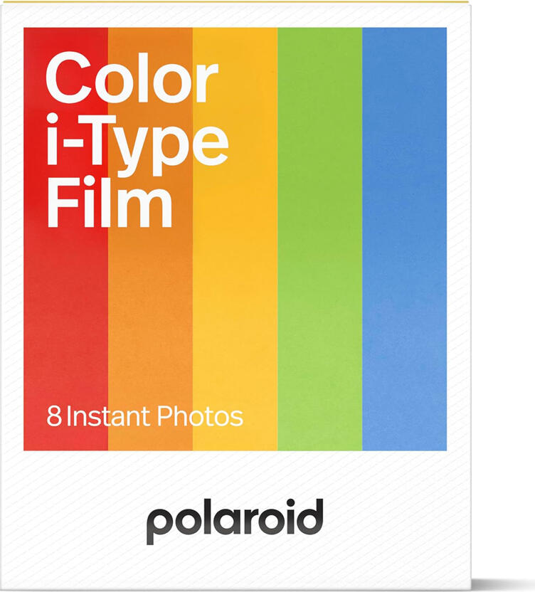 Film Instant Color Polaroid i-Type ISO 640 Finisaj Lucios Aria Imagine 79x79mm pentru I-2, Now, Now+, OneStep 2, OneStep+, Polaroid Lab
